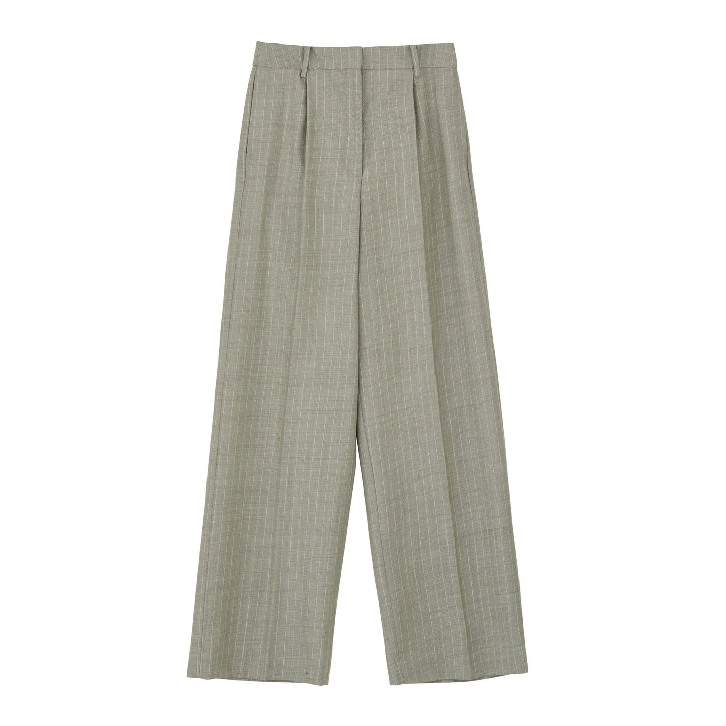 Thom Trousers, Light Grey/Ecru