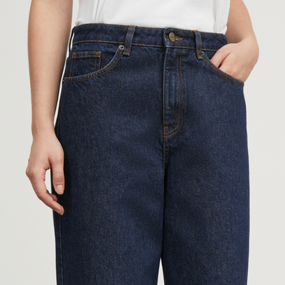 Willow Wide Leg Jeans, Indigo blue