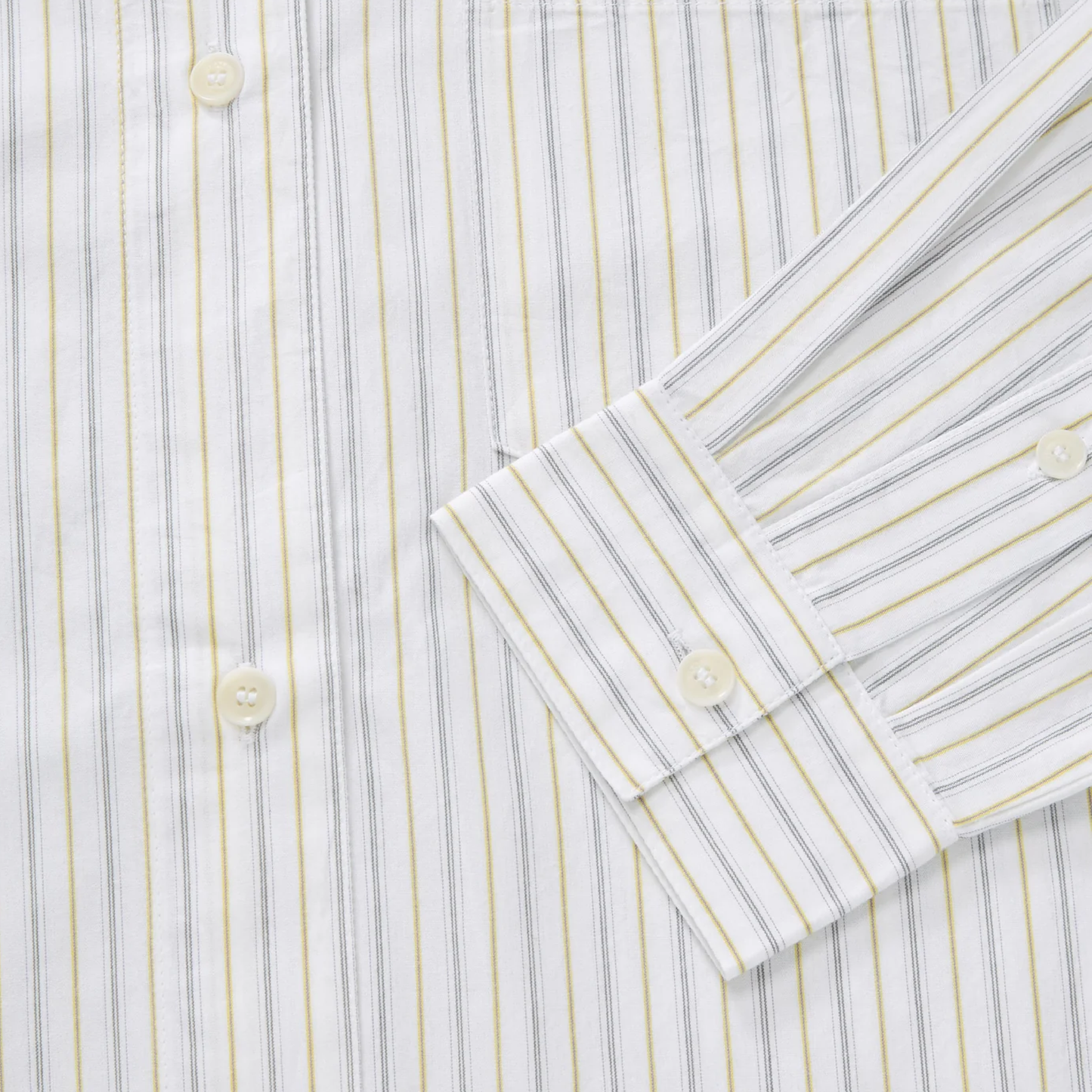 Edgar Shirt, Yellow/Blue Stripe