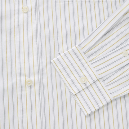 Edgar Shirt, Yellow/Blue Stripe