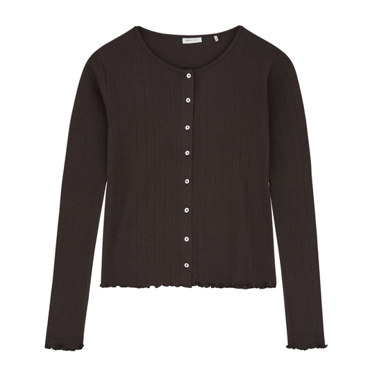 Edie Cardigan, Dark Brown