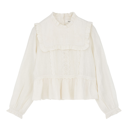 Jardin Blouse, Ecru