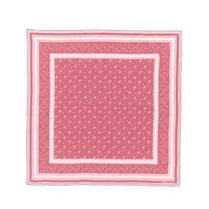 Skall Classic Scarf, Hot Pink (90x90 cm)