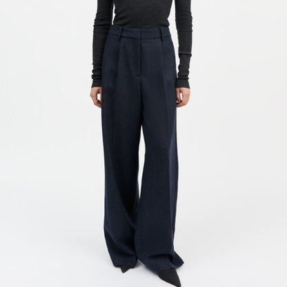 Thom Trousers, Navy Black