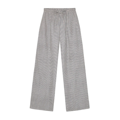 Slow Pants Stripe, Beige/Blue