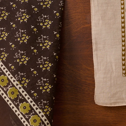 Foulard Classic Tørklæde, Marron/Cardamon