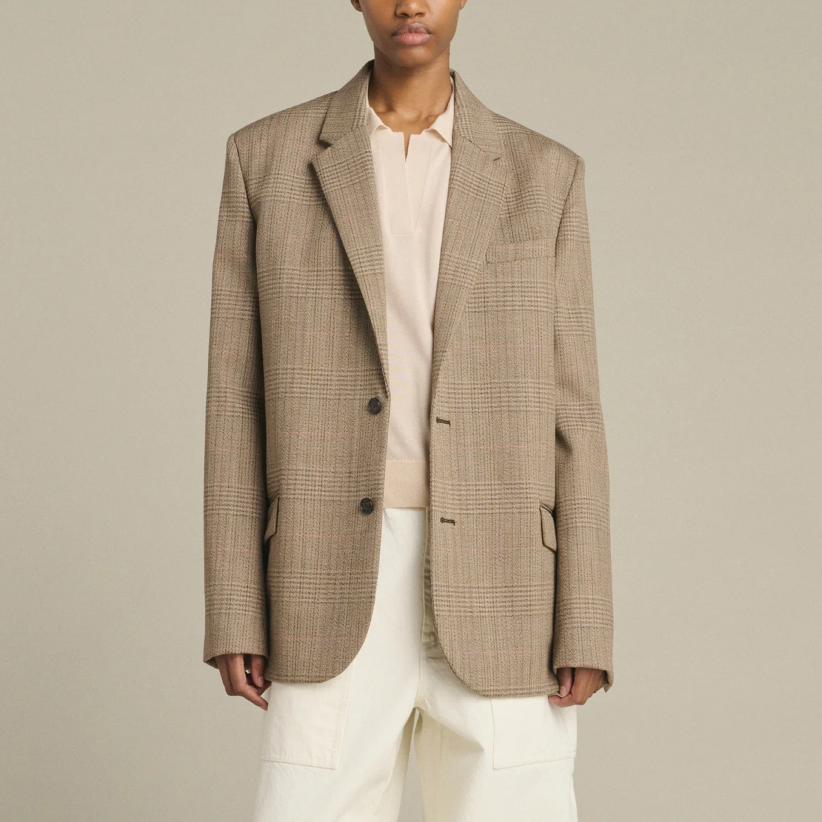 Hermosa Jacket, Marron/Beige