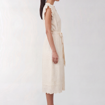 Rosalina 3 Kjole, White
