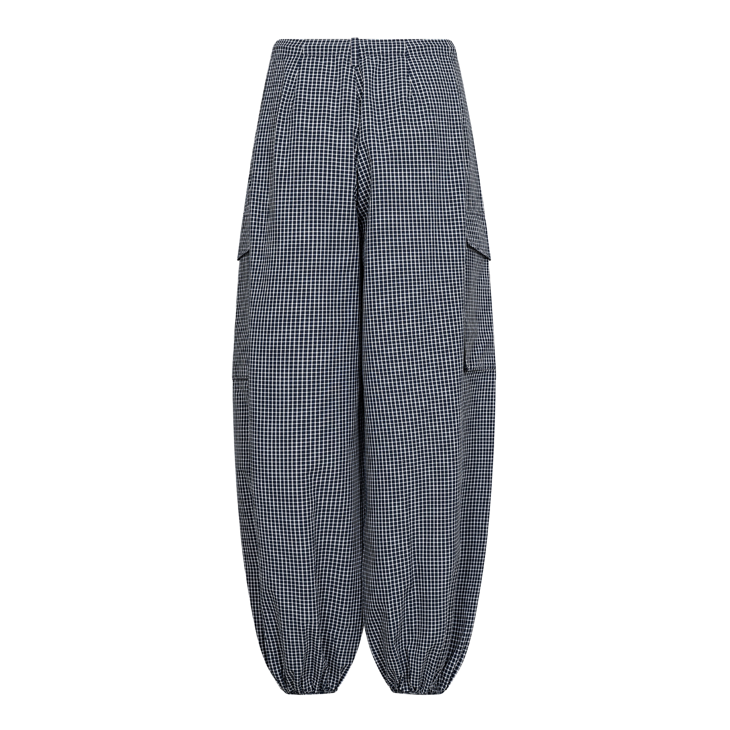 Stockholm 1 Bukser, Dark Navy Check