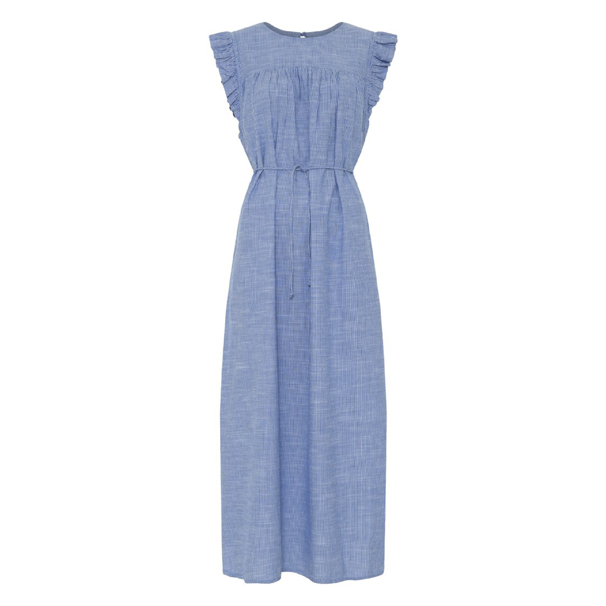 Stockholm Kjole, Medium Blue Stripe