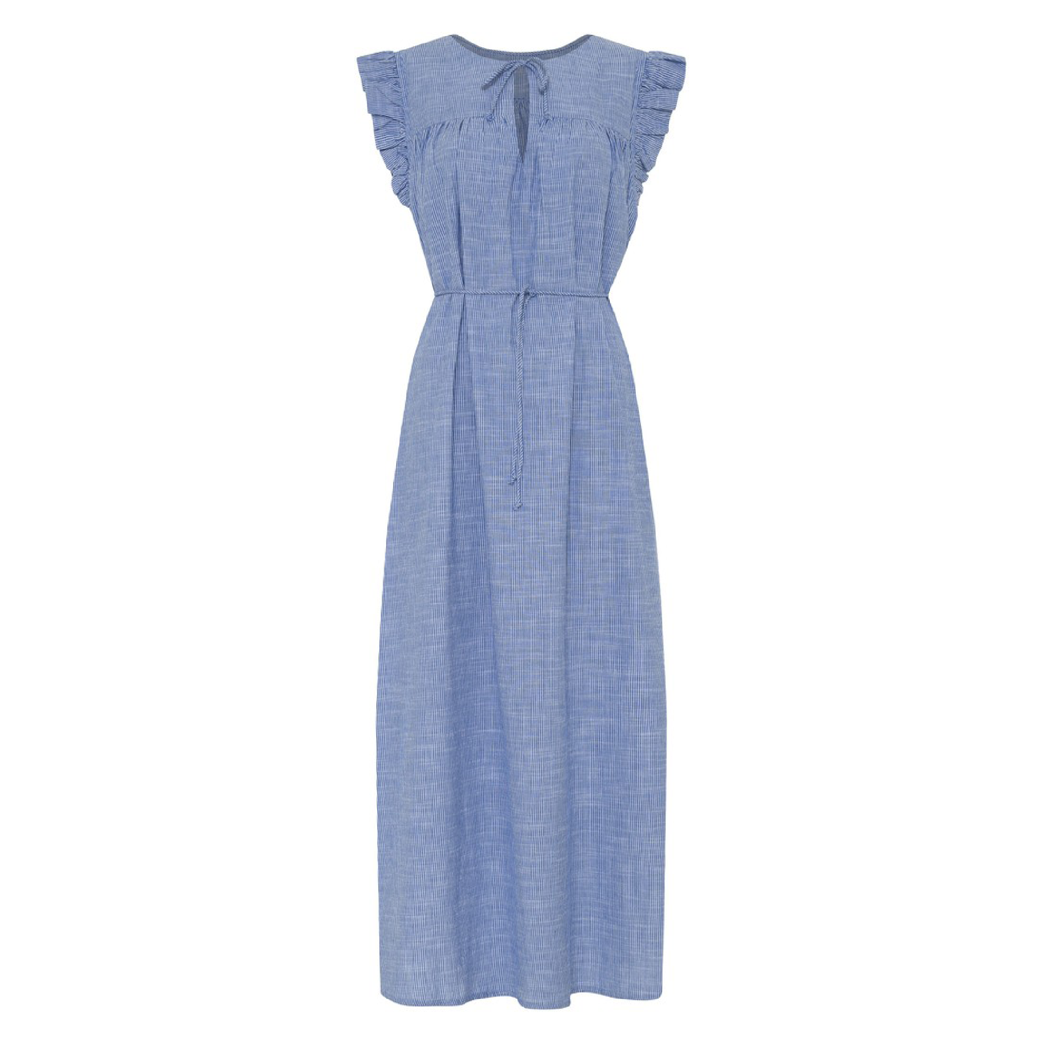 Stockholm Kjole, Medium Blue Stripe