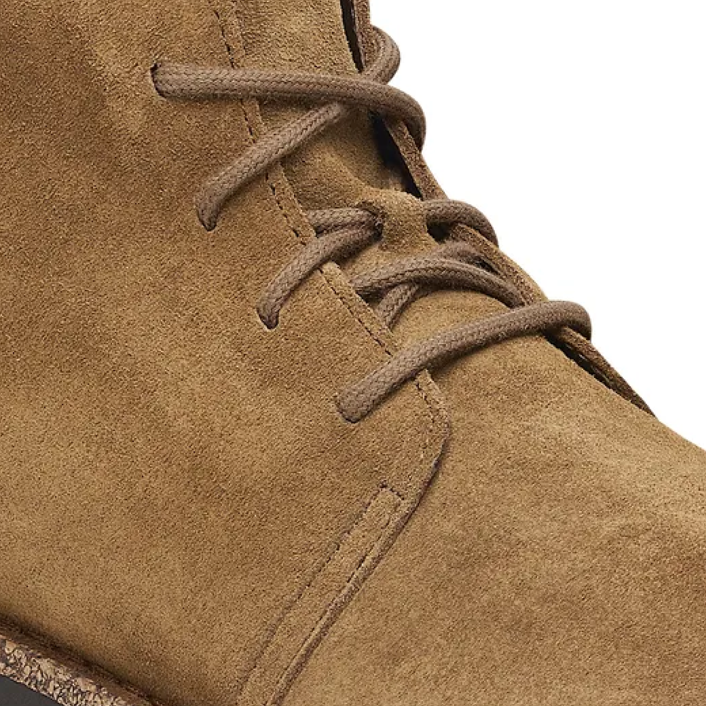 Uppsala Chukka Shearling Suede Leather Støvler, Dark Tea