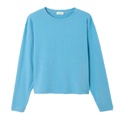 Ypawood Langærmet Bluse, Lyseblå
