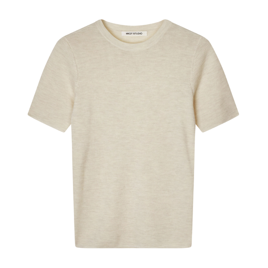 Kamala Merino T-shirt, Stone