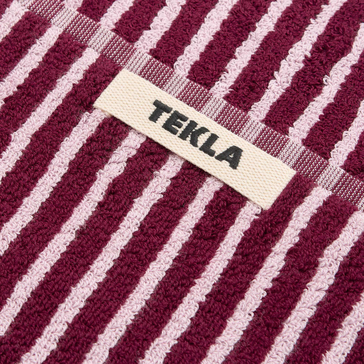 Terry Towel, Red&Rose