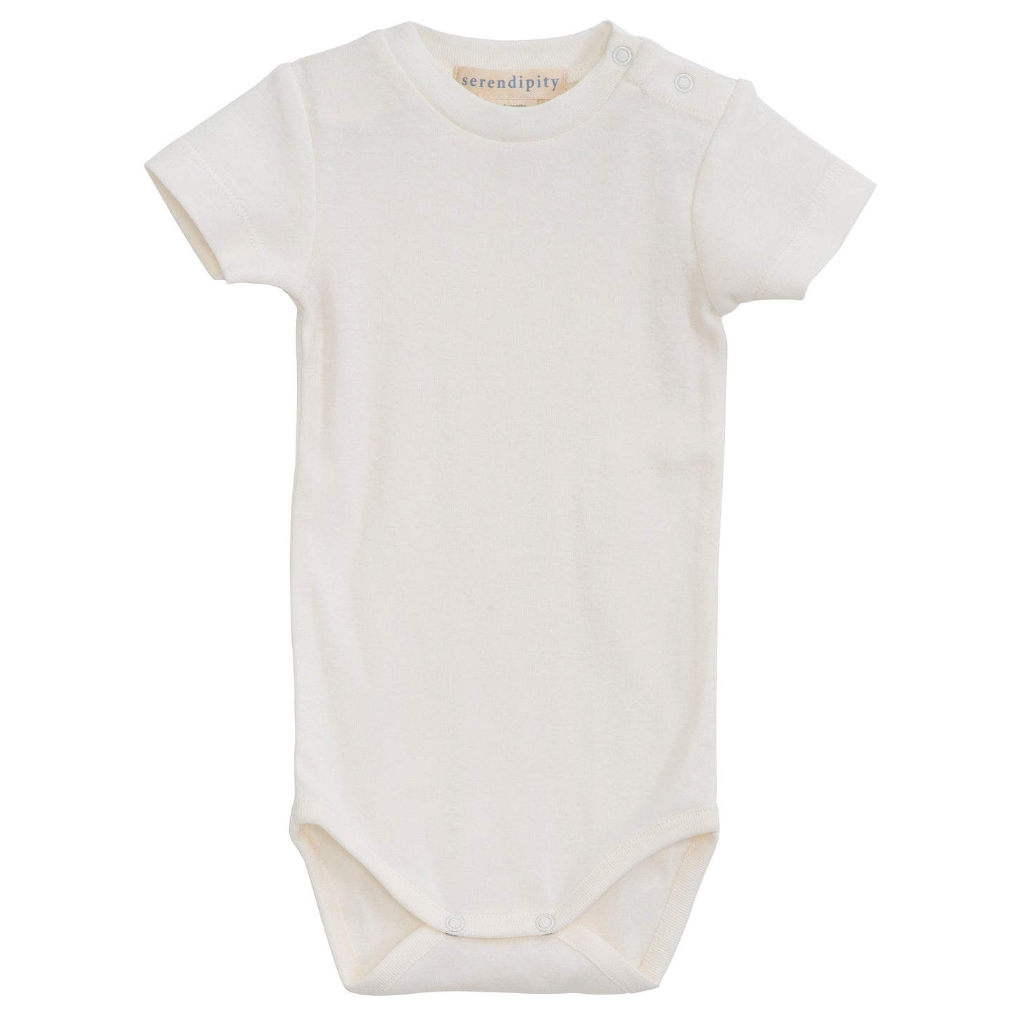 Baby Kortærmet Body, Offwhite