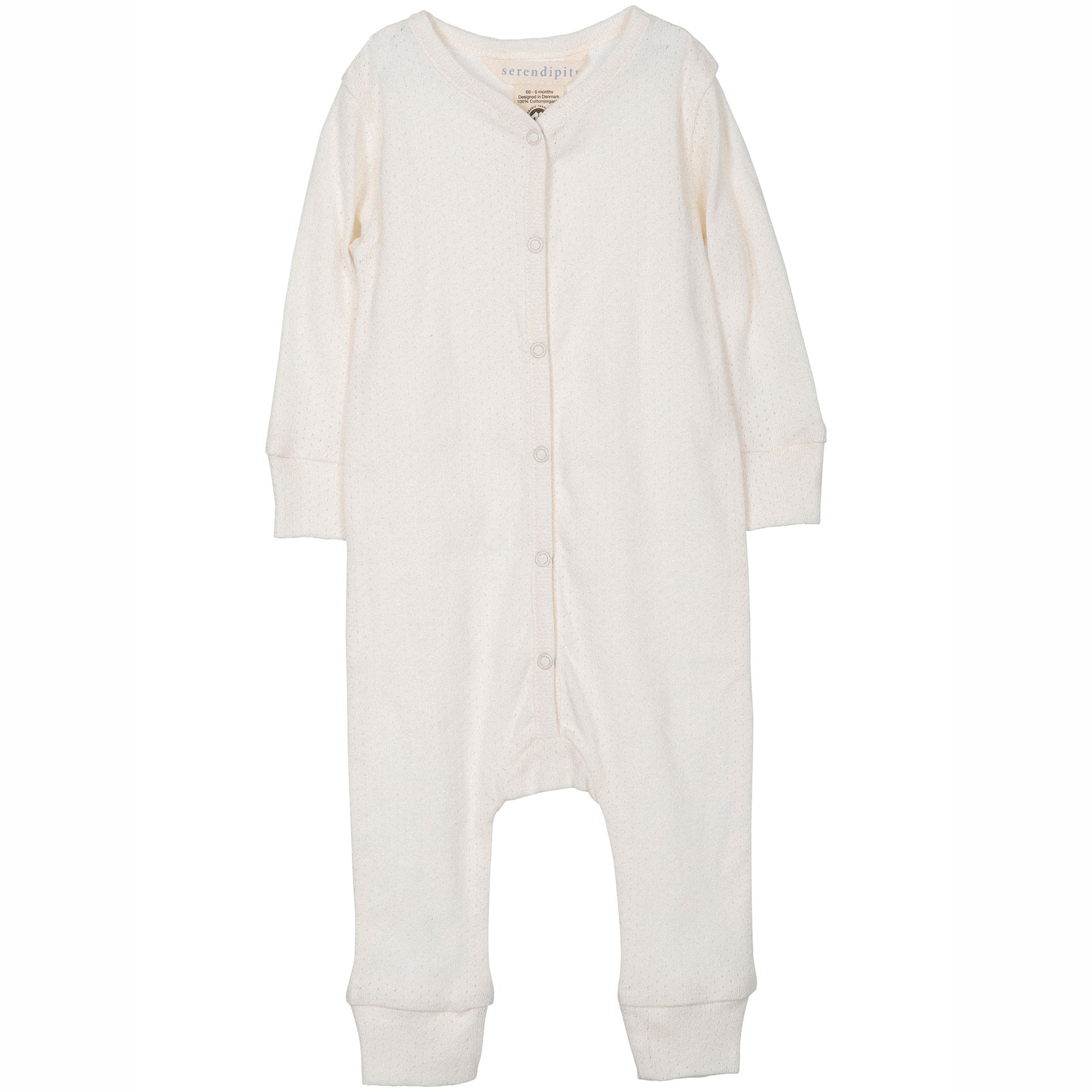 Baby suit/Heldragt, Pointelle Offwhite