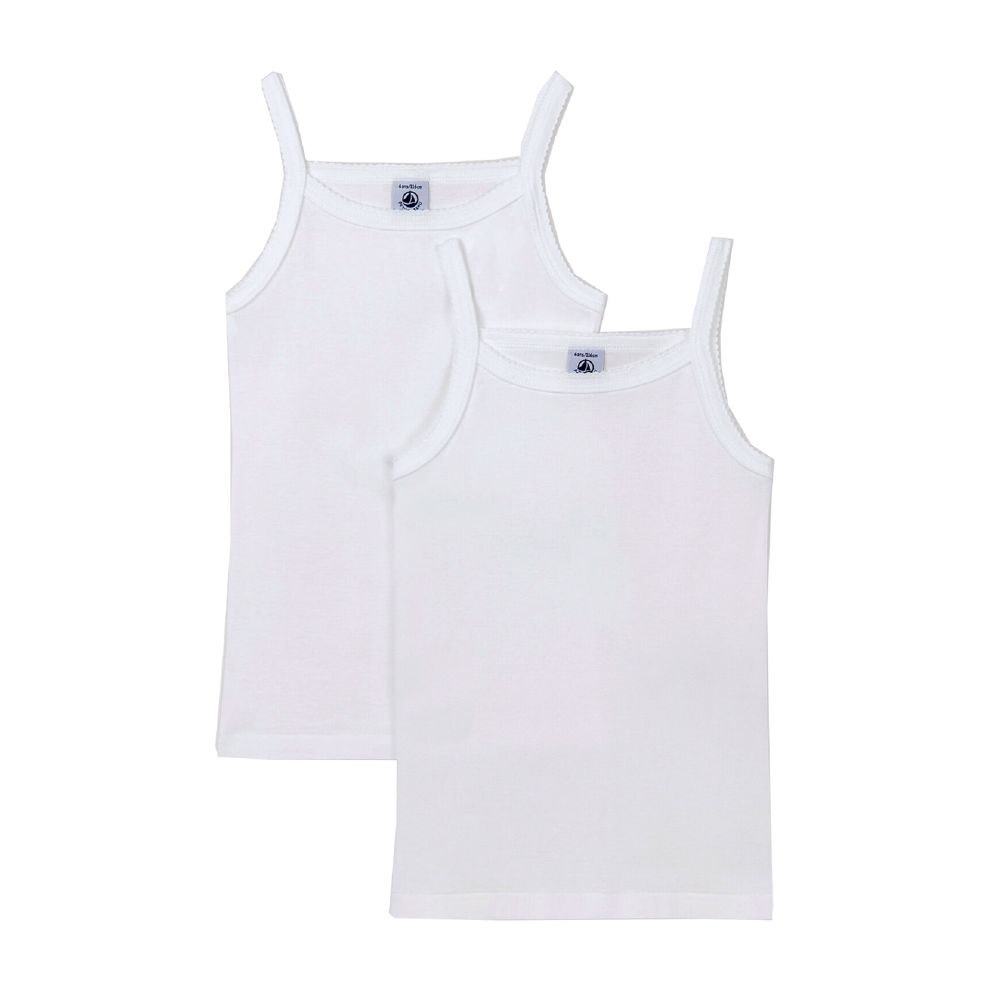 Tank Top M. Kant, White (2-pack)