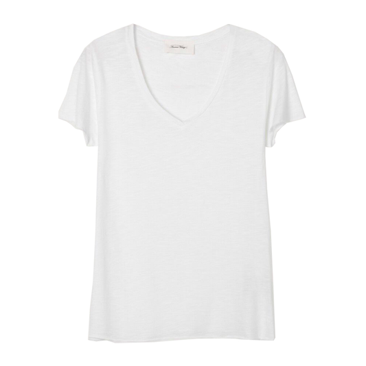 Jacksonville T-Shirt with V-Neck, White