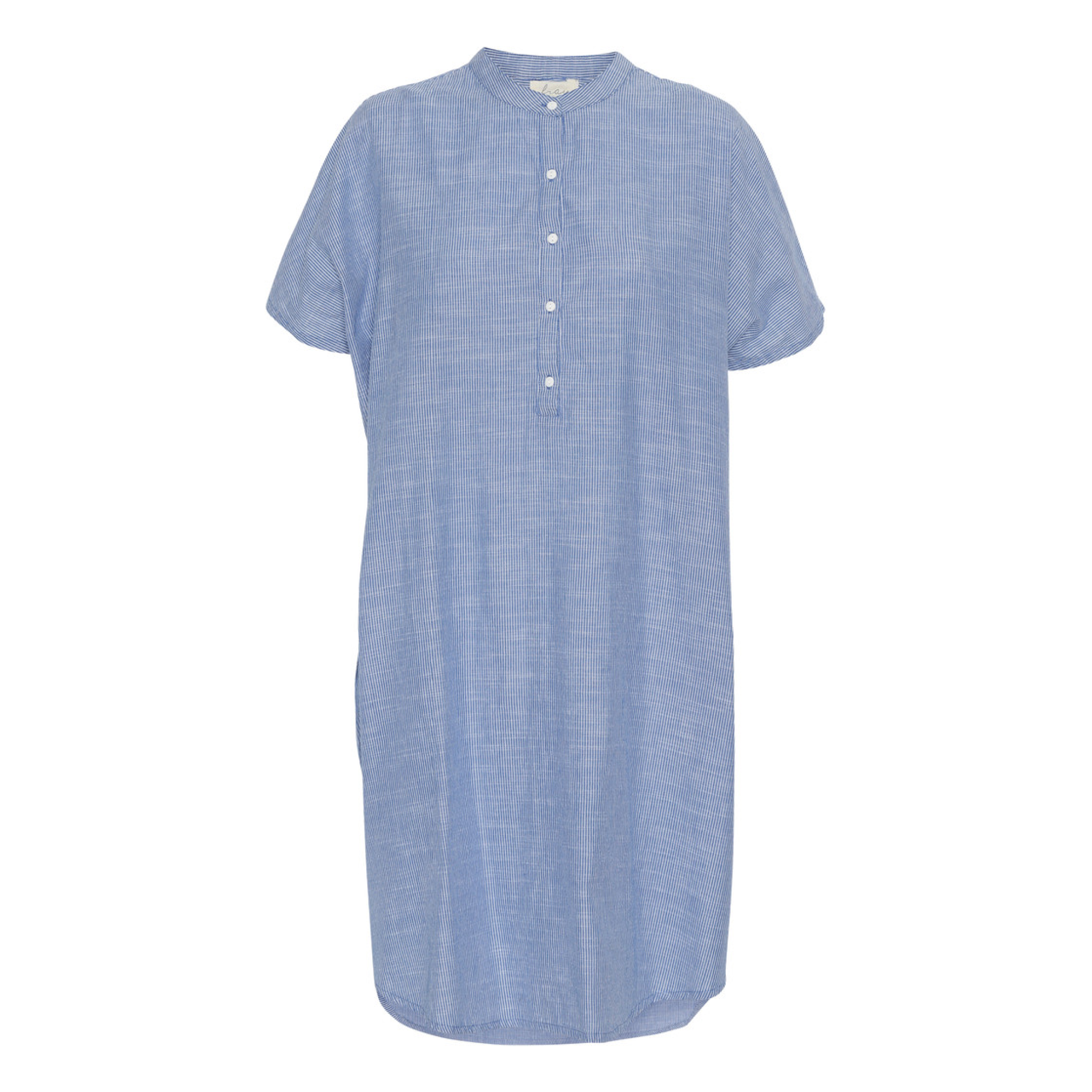Seoul Shirt dress, Blue striped