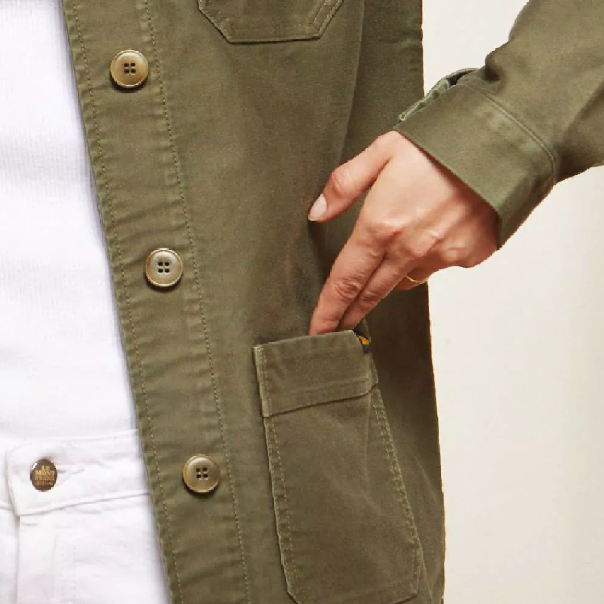Work Jacket, Khaki